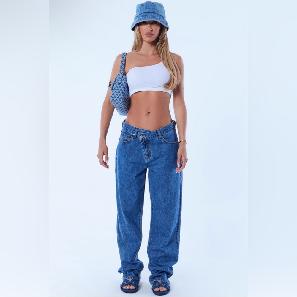 Nova Crossover Straight Leg Jean - Dark Wash
